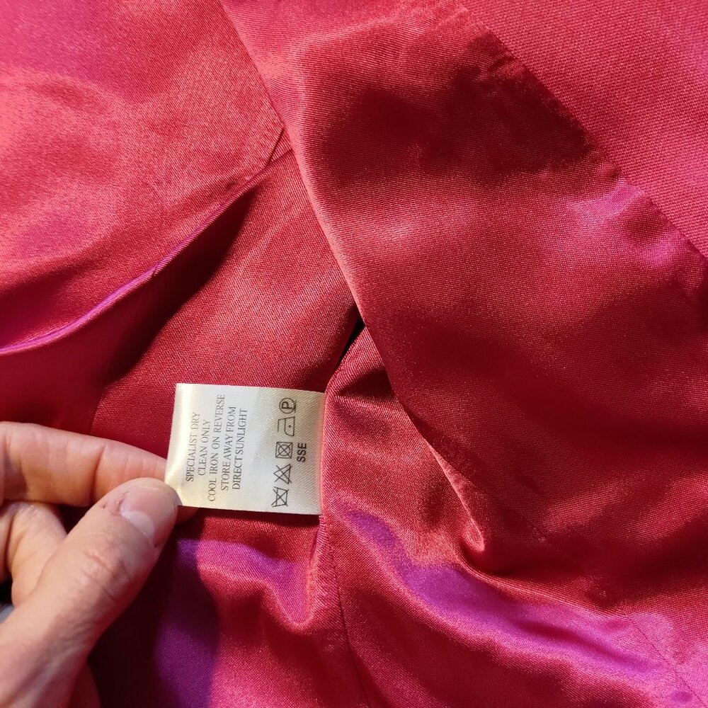 LK Bennett skirt suit - NWT pink jacket & skirt - US2/UK6/EUR34 - silk & wool - Picture 6 of 12